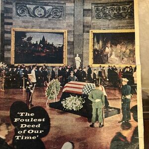 Dec 29, 1963 Milwaukee Journal Supplement with President Kennedy Assassination.